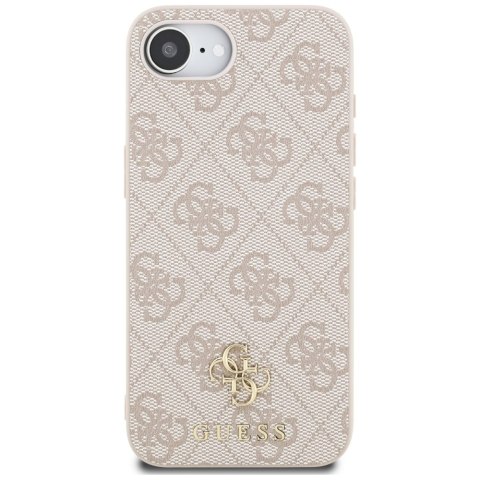 Etui Guess 4G Small 4G and Classic MagSafe do iPhone 16e różowy