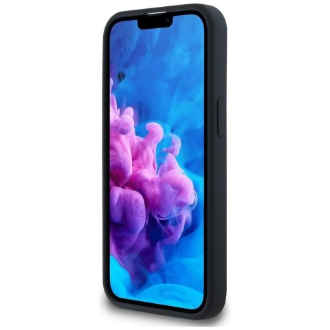 Karl Lagerfeld Nakładka HC MagSafe Silicone Double Heads do iPhone 16e Czarna