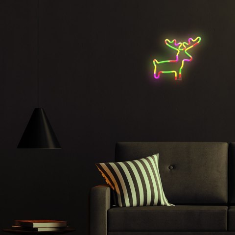 Neon LED ŁOŚ multikolor Bat + USB FLNE12 Forever Light