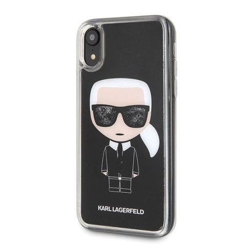 Karl Lagerfeld KLHCI61ICGBK iPhone Xrczarny/black Iconic Glitter