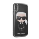 Karl Lagerfeld KLHCI61ICGBK iPhone Xrczarny/black Iconic Glitter
