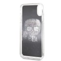 Karl Lagerfeld KLHCI65ICGBK iPhone XsMax czarny/black Iconic Glitter