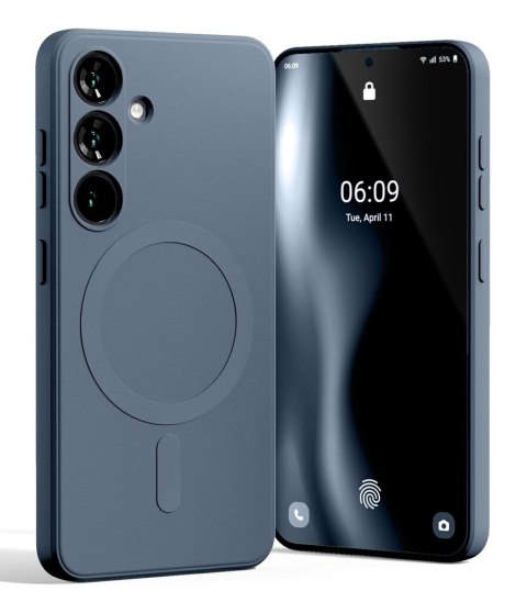 Mercury MagSafe Semi-Silicone Samsung S25 S931 granatowy/sierra blue