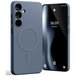 Mercury MagSafe Semi-Silicone Samsung S25+ S936 granatowy /sierra blue