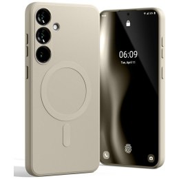 Mercury MagSafe Semi-Silicone Samsung S25+ S936 kamienny /stone