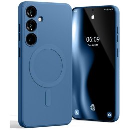 Mercury MagSafe Semi-Silicone Samsung S25+ S936 niebieski /blue