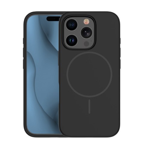 Nakładka Silicone Thin Mag do iPhone 16e czarna