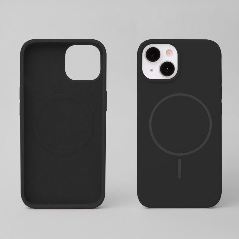 Nakładka Silicone Thin Mag do iPhone 16e czarna