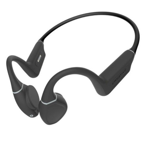 Creative Słuchawki bezprzewodoweOutlier Free Plus szaro-czarny/grey-black Bluetooth 5.3