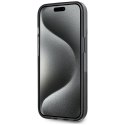 Etui Karl Lagerfeld Liquide Glitter Monogram Gradient do iPhone 15 czarny