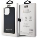 Etui Karl Lagerfeld hotel RSG do iPhone 15 Pro czarny