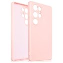 Beline Etui Silicone Samsung S25 Plus różowo-złoty/rose gold