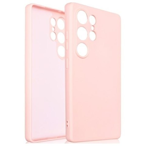 Beline Etui Silicone Samsung S25 Plus różowo-złoty/rose gold