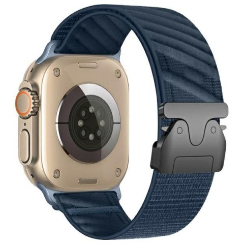 Beline pasek Apple Watch Oblique 42/44/45/49mm granatowy/navy