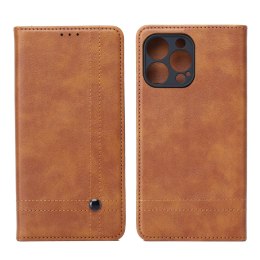 Etui Smart Seam do Xiaomi Redmi Note 14 Pro Plus 5G (Global) brązowe