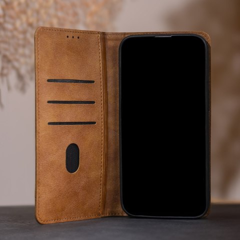 Etui Smart Seam do Xiaomi Redmi Note 14 Pro Plus 5G (Global) brązowe