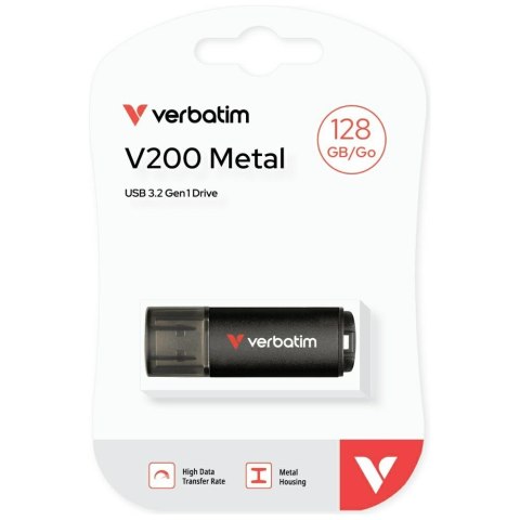 Pendrive Verbatim V200 128GB USB-A czarny 30212