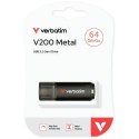 Pendrive Verbatim V200 64GB USB-A czarny 30211