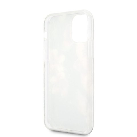 Guess GUHCN65IMLFL03 iPhone 11 Pro Max granatowy/navy N°3 Flower Collection