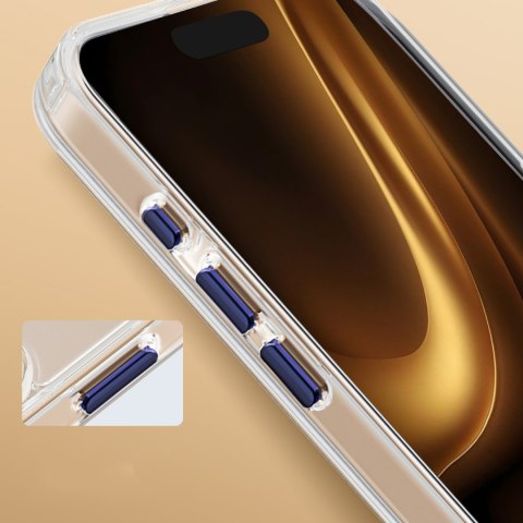Nakładka Clear Thin Mag do iPhone 15 Pro 6,1" niebieska