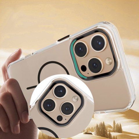 Nakładka Clear Thin Mag do iPhone 16 Pro 6,3" czarna