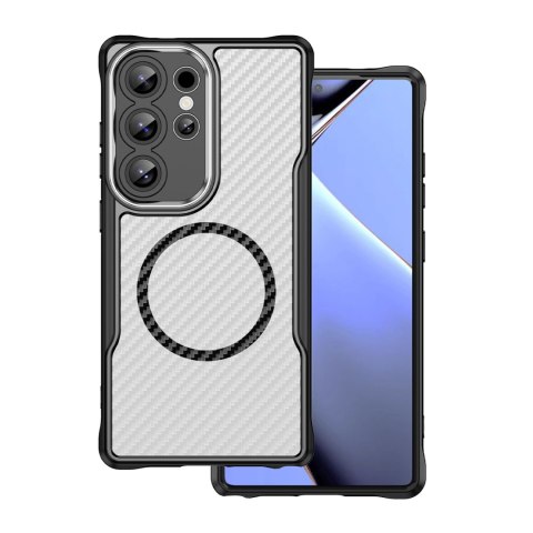 Nakładka Defender Carbon Mag do Samsung Galaxy S24 Ultra czarna