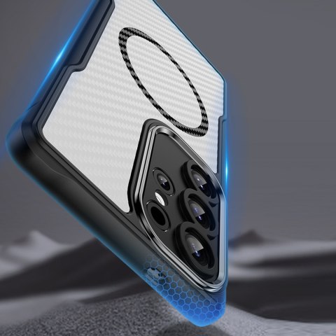Nakładka Defender Carbon Mag do Samsung Galaxy S24 Ultra czarna