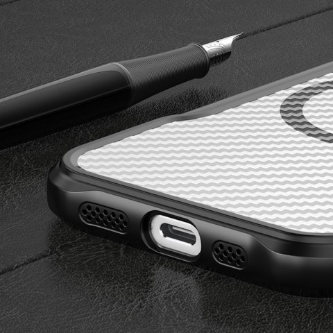 Nakładka Defender Carbon Mag do Samsung Galaxy S24 Ultra czarna