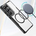 Nakładka Defender Carbon Mag do Samsung Galaxy S25 Ultra czarna