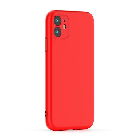 Nakładka Silicon do Xiaomi Redmi Note 14 4G (Global) czerwona (164.84 x 78.15 x 8.16 mm)