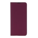 Etui Smart Soft do iPhone 16e burgundowe