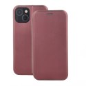 Etui Smart Diva do Xiaomi Redmi Note 14 4G (Global) burgundowe (164.84 x 78.15 x 8.16 mm)