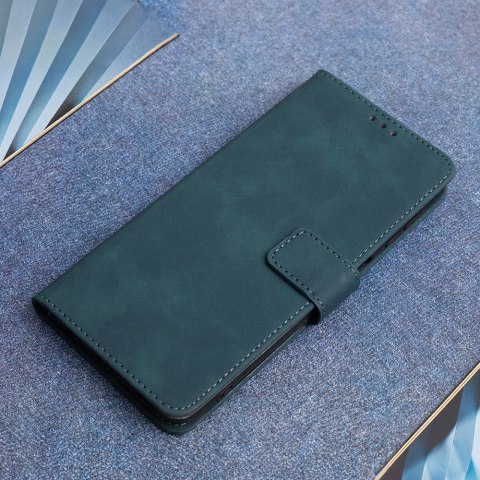Etui Smart Velvet do Xiaomi Redmi Note 14 4G (Global) ciemnozielone (164.84 x 78.15 x 8.16 mm)