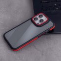 Nakładka Crystal Black do iPhone 16e czerwona