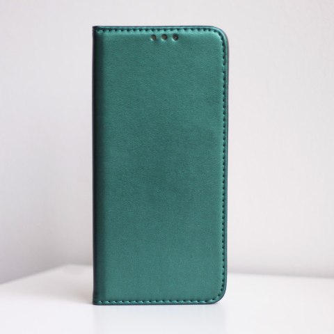 Etui Smart Magnetic do Samsung Galaxy M16 5G ciemnozielone