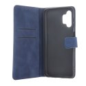 Etui Smart Velvet do Samsung Galaxy M16 5G granatowe
