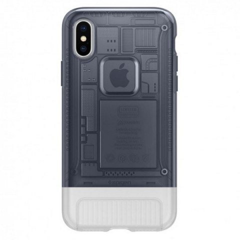 Spigen Classic C1 iPhone X graphite057CS23197