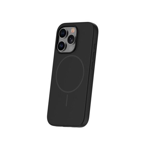Nakładka Silicone Thin Mag do iPhone 16e czarna