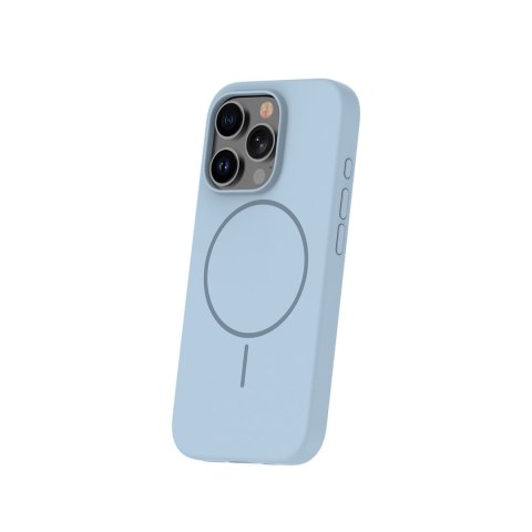 Nakładka Silicone Thin Mag do iPhone 16e jasnoniebieska
