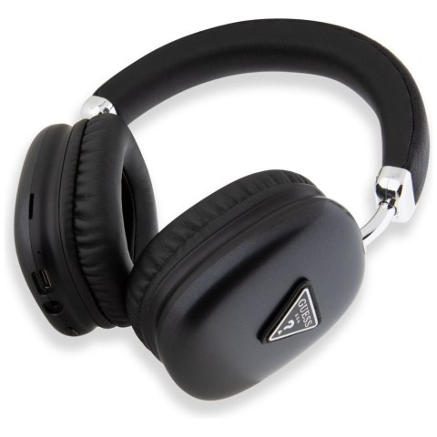 Słuchawki nauszne Guess Bluetooth 5.3 4G Triangle Logo czarny