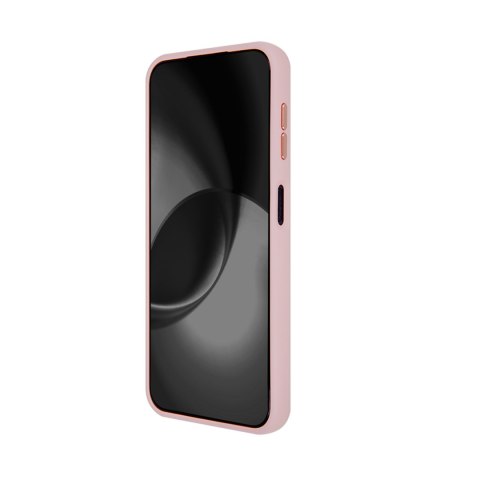 Nakładka Satin Elegant do iPhone 15 Plus 6,7" różowa