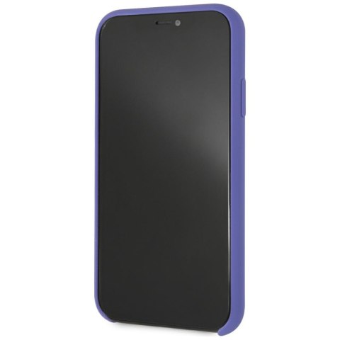 Guess GUHCI61LSGLUV iPhone Xr purple/fioletowy hard case Silicone
