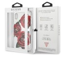 Guess GUHCI65ROSTR iPhone Xs Maxtransparent hard case Flower Desire red roses