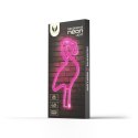 Neon LED FLAMING różowy Bat + USB FLNE18 Forever Light