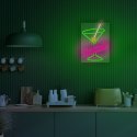 Neon PLEXI LED COCKTAILS róż zielony FPNE02X Forever Light