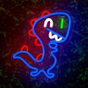 Neon PLEXI LED JURASSIC BABY DINO niebieski FLNJ01 Forever Light