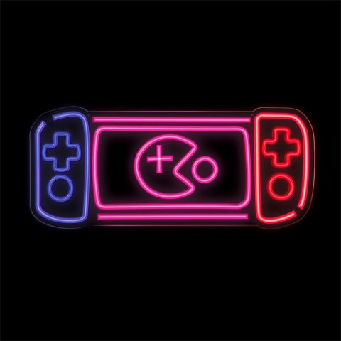 Neon PLEXI LED KONSOLA DO GIER multikolor FPNE27 Forever Light