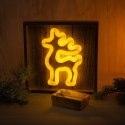 Neon Wood Frame LED RENIFER biały ciepły FLNW01 Forever Light