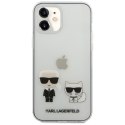 Karl Lagerfeld KLHCP12SCKTR iPhone 12 mini 5,4" hardcase Transparent Karl & Choupette