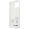 Karl Lagerfeld KLHCP12SCKTR iPhone 12 mini 5,4" hardcase Transparent Karl & Choupette
